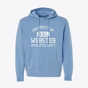 Webster South Dakota Athletic Dept Pigment-Dyed Hoodie