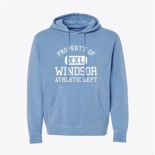 Windsor Connecticut Athletic Dept Pigment-Dyed Hoodie