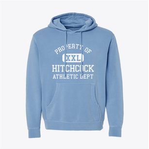 Hitchcock Oklahoma Athletic Dept Pigment-Dyed Hoodie