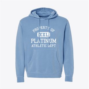 Platinum Alaska Athletic Dept Pigment-Dyed Hoodie