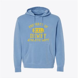 Dewey Wisconsin Athletic Dept Pigment-Dyed Hoodie