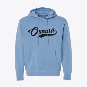 Oxnard California Vintage Team Pigment-Dyed Hoodie