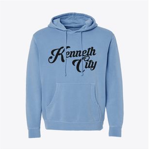 Kenneth City Florida Vintage Team Pigment-Dyed Hoodie