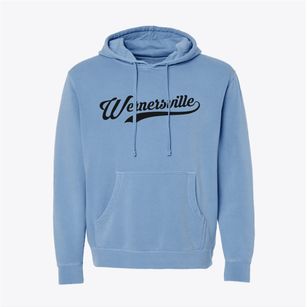 Wernersville Pennsylvania Vintage Team Pigment-Dyed Hoodie