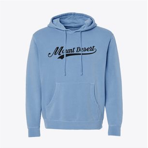 Mount Desert Maine Vintage Team Pigment-Dyed Hoodie