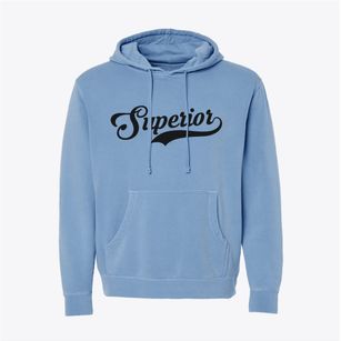 Superior Nebraska Vintage Team Pigment-Dyed Hoodie