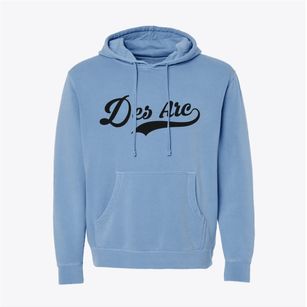 Des Arc Arkansas Vintage Team Pigment-Dyed Hoodie