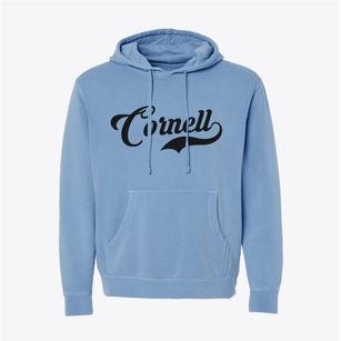 Cornell Wisconsin Vintage Team Pigment-Dyed Hoodie