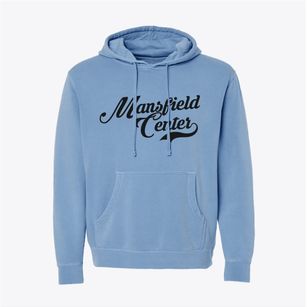 Mansfield Center Connecticut Vintage Team Pigment-Dyed Hoodie