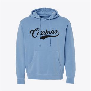 Carrboro North Carolina Vintage Team Pigment-Dyed Hoodie
