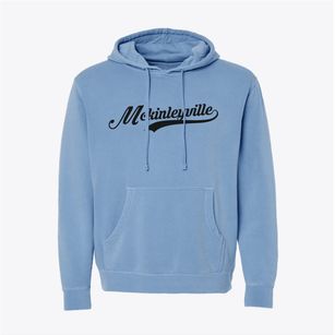 Mckinleyville California Vintage Team Pigment-Dyed Hoodie
