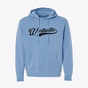 Worthville Kentucky Vintage Team Pigment-Dyed Hoodie