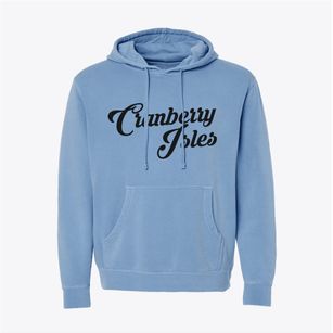 Cranberry Isles Maine Vintage Team Pigment-Dyed Hoodie