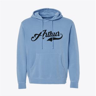 Arthur Nebraska Vintage Team Pigment-Dyed Hoodie
