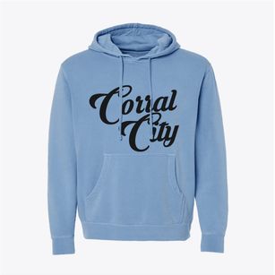 Corral City Texas Vintage Team Pigment-Dyed Hoodie