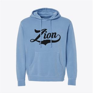 Zion Oklahoma Vintage Team Pigment-Dyed Hoodie