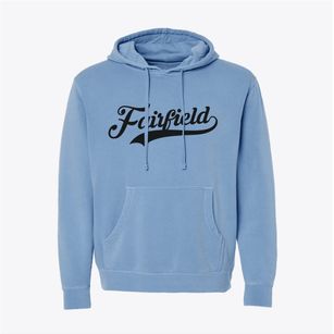 Fairfield Iowa Vintage Team Pigment-Dyed Hoodie