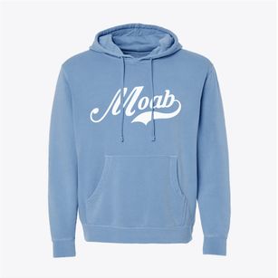 Moab Utah Vintage Team Pigment-Dyed Hoodie