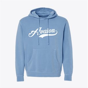 Avalon New Jersey Vintage Team Pigment-Dyed Hoodie