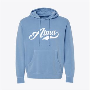 Alma Nebraska Vintage Team Pigment-Dyed Hoodie