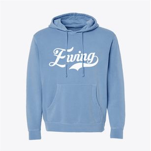 Ewing Nebraska Vintage Team Pigment-Dyed Hoodie