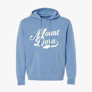 Mount Dora Florida Vintage Team Pigment-Dyed Hoodie
