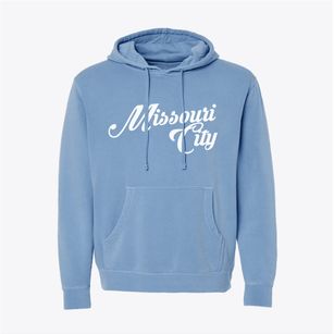 Missouri City Texas Vintage Team Pigment-Dyed Hoodie