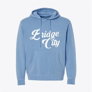 Bridge City Texas Vintage Team Pigment-Dyed Hoodie