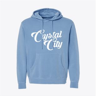 Crystal City Texas Vintage Team Pigment-Dyed Hoodie