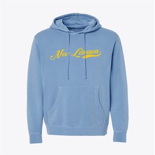 New Lebanon New York Vintage Team Pigment-Dyed Hoodie