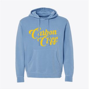 Carbon Cliff Illinois Vintage Team Pigment-Dyed Hoodie