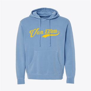 Van Etten New York Vintage Team Pigment-Dyed Hoodie