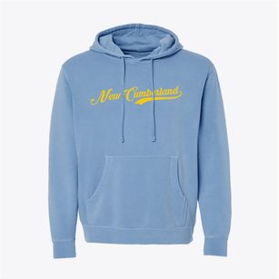 New Cumberland West Virginia Vintage Team Pigment-Dyed Hoodie