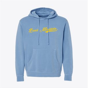 Beech Mountain North Carolina Vintage Team Pigment-Dyed Hoodie