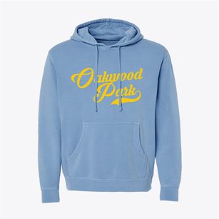 Oakwood Park Missouri Vintage Team Pigment-Dyed Hoodie