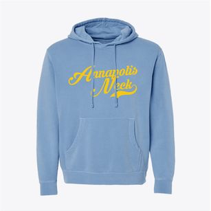 Annapolis Neck Maryland Vintage Team Pigment-Dyed Hoodie