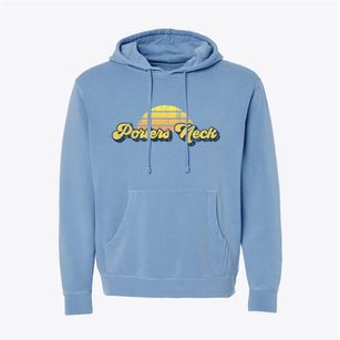 Porters Neck North Carolina Sublime Sunset Pigment-Dyed Hoodie