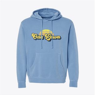 Oak Lawn Illinois Sublime Sunset Pigment-Dyed Hoodie