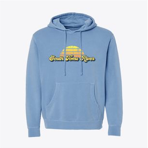South Toms River New Jersey Sublime Sunset Pigment-Dyed Hoodie