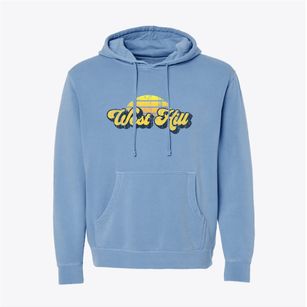 West Hill Ohio Sublime Sunset Pigment-Dyed Hoodie