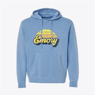Emory Texas Sublime Sunset Pigment-Dyed Hoodie