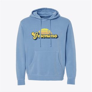 Geronimo Oklahoma Sublime Sunset Pigment-Dyed Hoodie