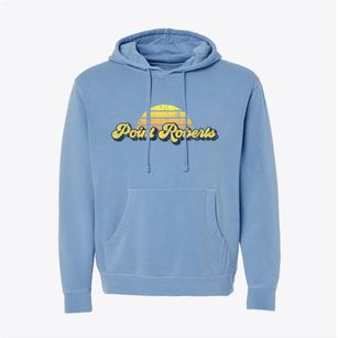 Point Roberts Washington Sublime Sunset Pigment-Dyed Hoodie