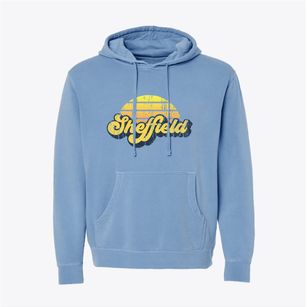 Sheffield Iowa Sublime Sunset Pigment-Dyed Hoodie