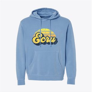 Ecru Mississippi Sublime Sunset Pigment-Dyed Hoodie