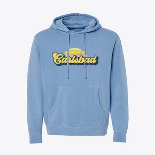 Carlsbad California Sublime Sunset Pigment-Dyed Hoodie