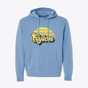 Cylon Wisconsin Sublime Sunset Pigment-Dyed Hoodie