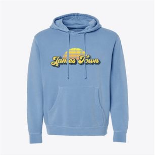 James Town Wyoming Sublime Sunset Pigment-Dyed Hoodie