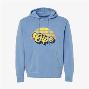 Olpe Kansas Sublime Sunset Pigment-Dyed Hoodie