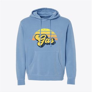 Gas Kansas Sublime Sunset Pigment-Dyed Hoodie